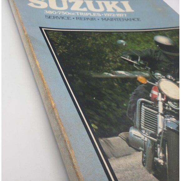 Clymer Suzuki Service Repair Maintenance Handbook 380-750cc Triples 1972-1977 - Picture 2 of 14